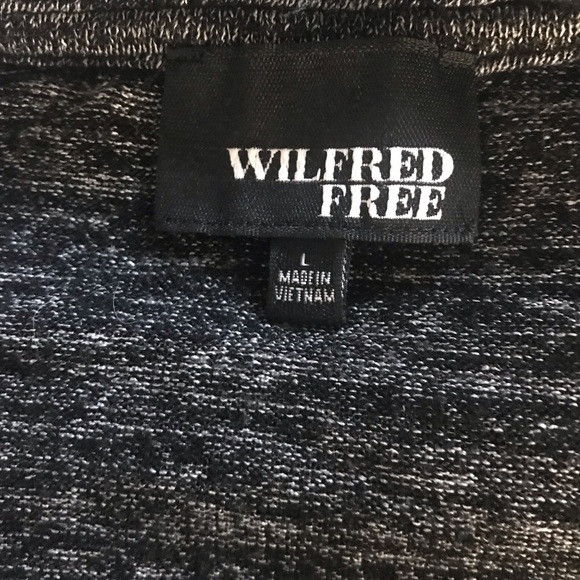 Wilfred Free Slouchy Deep V Top - Size Large - Picture 4 of 5